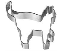 RBV Birkmann Ausstechform Katze tapsend, Edelstahl, 6,5 cm