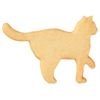 RBV Birkmann Ausstechform Katze tapsend, Edelstahl, 6,5 cm