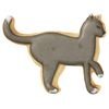 RBV Birkmann Ausstechform Katze tapsend, Edelstahl, 6,5 cm