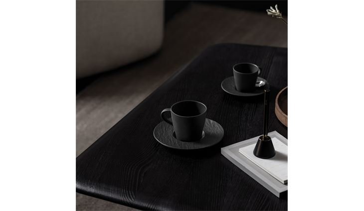 Villeroy & Boch Manufacture Rock black Kaffeeobere