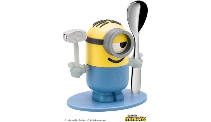 WMF Eierbecher-Set Minions® mit Salzstreuern u. Löffel