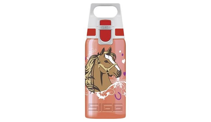 SIGG Trinkflasche Viva One Horses 0,5 l rot