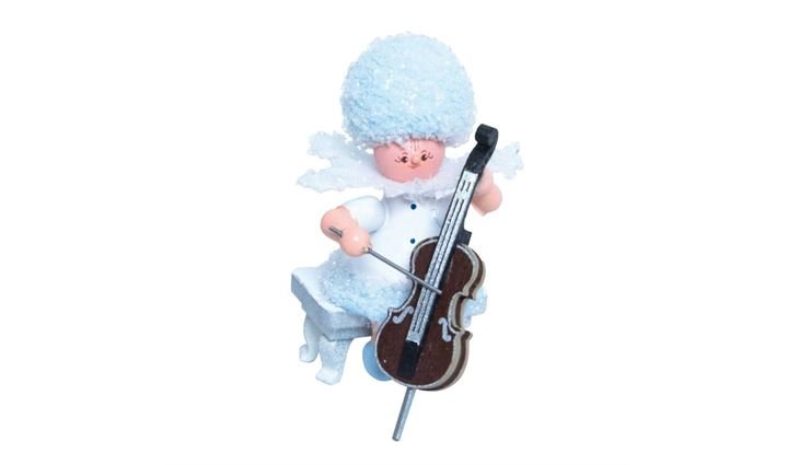 Schneeflöckchen Schneeflöckchen mit Cello