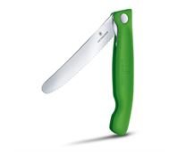 VICTORINOX Swiss Classic Faltbares Gemüsemesser, grün