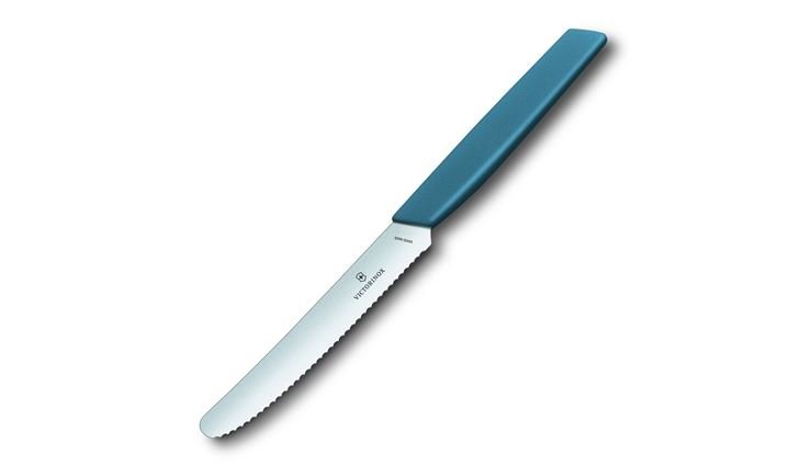 VICTORINOX Swiss Modern Tomaten- & Tafelmesser, blau