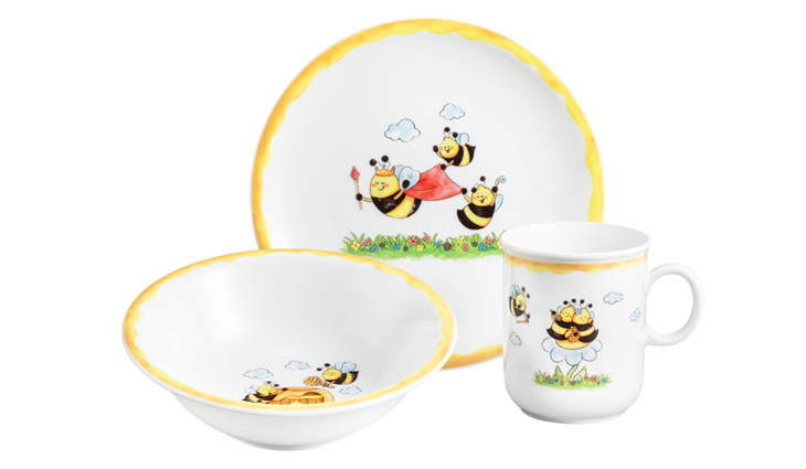 Seltmann Weiden Compact Fleißige Bienen Kinder-Set 3-teilig W