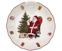 Villeroy & Boch Schale mit Santa Relief, Wunschzettel