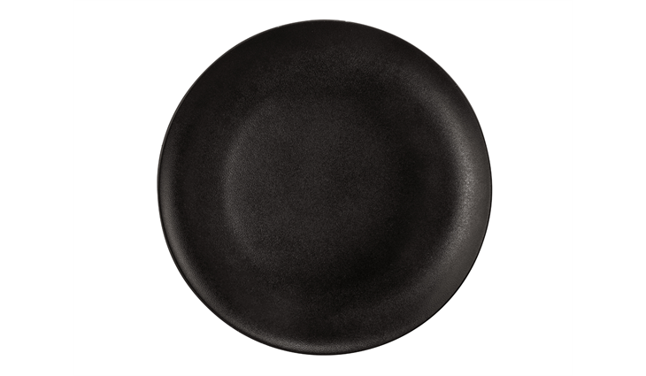 Seltmann Weiden Liberty Velvet Black Frühstücksteller rund 22,5 cm