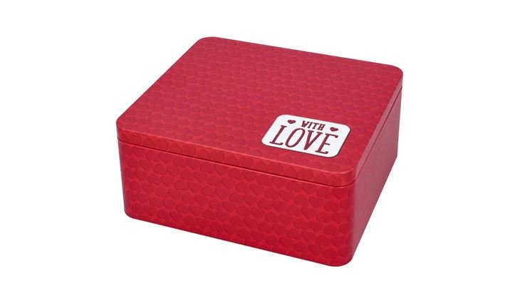  Colour Kitchen, Geschenkbox, with Love, rot