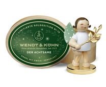 Wendt und Kühn Lim.Golded.No.15 "Der Achtsame" Engel m.Zweig