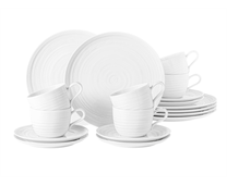 Seltmann Weiden Terra weiss Kaffeeservice 18-teilig