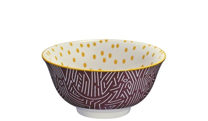 CILIO Bowl AMICI Linien 15,5 cm