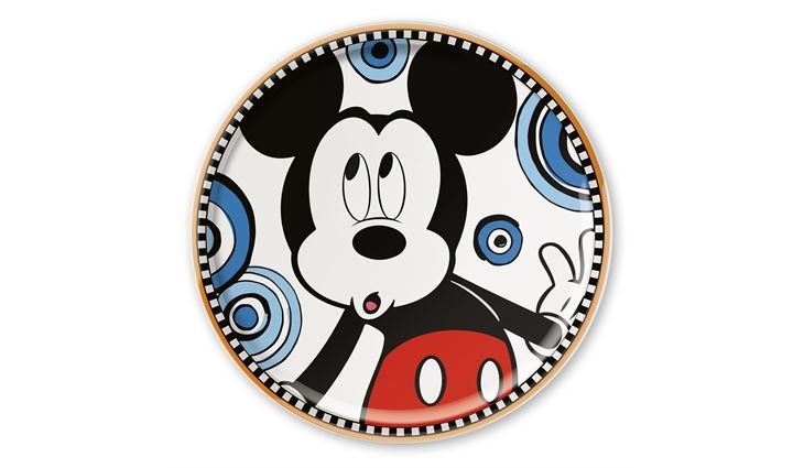 Gilde Teller, "Mickey", Porzellan