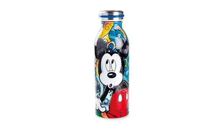 Gilde Thermoflasche, "Mickey", Edelstahl